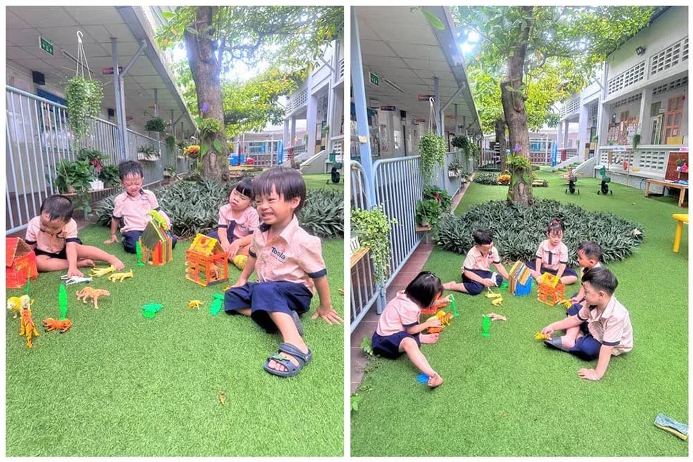truong mam non quoc te tesla lam mo hinh nha 5